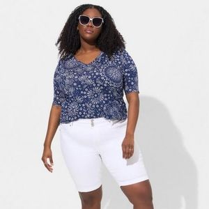 Torrid Favorite Tunic Super Soft V-Neck Side Slit Tee NWT L